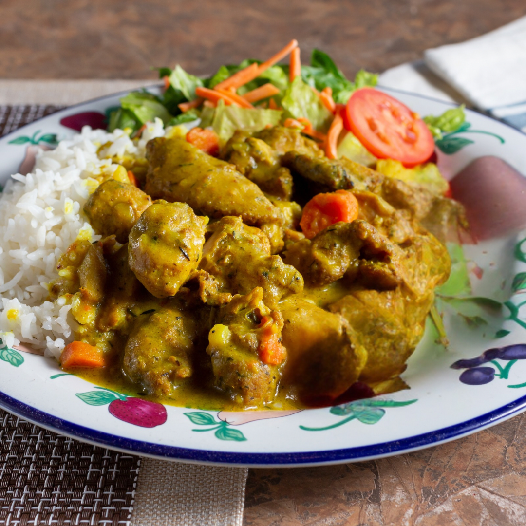 Curry chicken